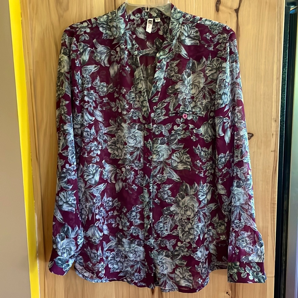 KUT from the Kloth Jasmine floral blouse